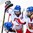 Team Czech Republic cheers after a goal during the 2017 Women's Final Olympic Group C Qualification Game between the Czech Republic and Norway, photographed Thursday, 9th February, 2017 in Arosa, Switzerland. Photo: PPR / Manuel Lopez